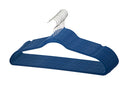 1 of 5:Home Basics  10 Piece Velvet Hanger, Navy 