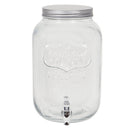1 of 2:Home Basics Yorkshire Sun Tea Glass Beverage Dispenser, Clear, 4 Liter (1 Gallon) 
