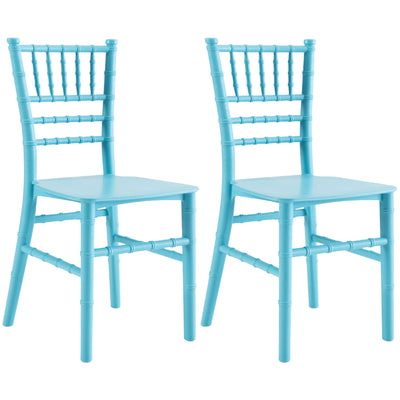 5 of 16:Lot de 2 chaises Tiffany Chiavari pour enfants JOON, 63 x 33 x 36 cm 