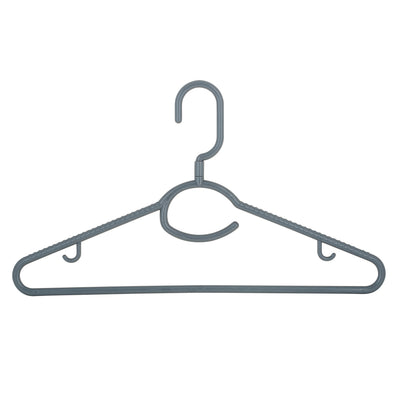 1 of 4:Woolite Swivel Neck Hangers 5 Pack in Grey 