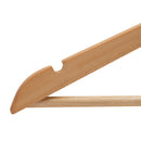 4 of 4:Neu Home 5 Pack Solid Wood Hangers 