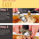 5 of 5:Spigo - Juego de tenedores para triturar carne tirada multiusos, 2 piezas, plateado, 7.9 pulgadas 