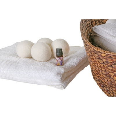 1 of 3:Woolite 4 Pack Wool Dryer Balls and Fresh Linen Essential Oil Kit 
