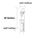 3 of 3:Organizador de pañuelos de baño Home Basics 
