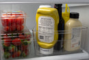 3 of 5:Home Basics Heavy Duty Plastic Lazy Susan Storage Organizing Bin with Front Cut-Out Handle, Clear 