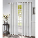 3 of 5:Kerry Jacquard Sheer Grommet Window Panel, 54x84 Inches 
