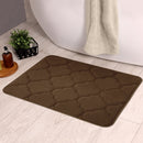 12 of 12:Tapis de bain doux et antidérapant en mousse à mémoire de forme Madison Moroccan, 43 x 61 cm 