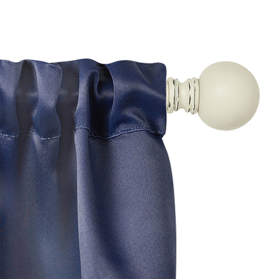 17 of 18:Innovative Decorative Room Darkening Wrap Around Rod and Finial, Kerry 