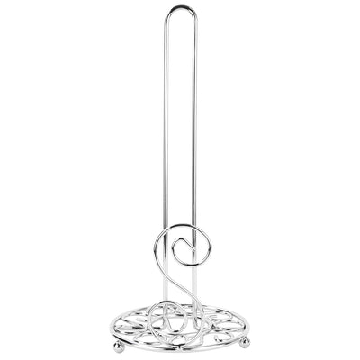 3 of 6:Home Basics Scroll Collection - Toallero de papel independiente, cromado 