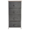 1 of 2:Simplify 4 Drawer Storage Chest in Grey 