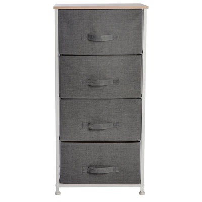 1 of 2:Simplify 4 Drawer Storage Chest in Grey 