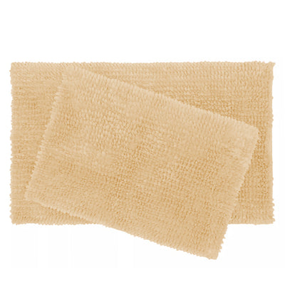 9 of 11:Ensemble de 2 tapis de bain en chenille Premius Chicago, 50 x 81 cm, 43 x 61 cm 
