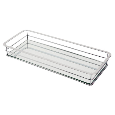 1 of 1:Home Details Vanity Tray with Chrome Finish 