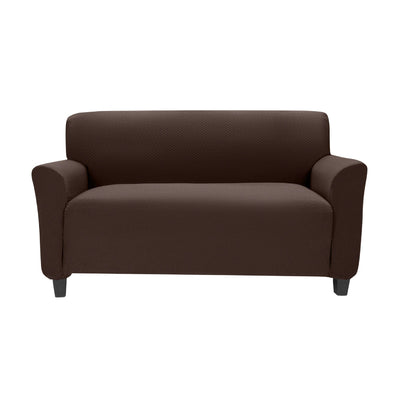 2 of 7:Vivian Stretch Diamond living Room Love Seat Cover, 96.5x47.25 Inches 