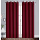 9 of 9:Jones Embossed Geo Room Darkening Grommet Window Panel, 54x84 Inches 