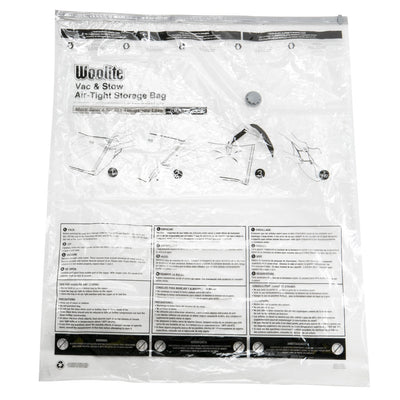 5 of 6:Woolite Air-Tight Jumbo Cube Vacuum Storage Bags 