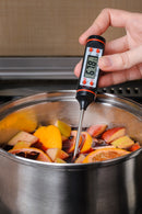 4 of 5:Home Basics Digital Cooking Thermometer, Black 
