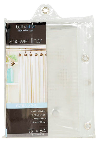 3 of 3:Revestimiento de ducha extralargo Bath Bliss en transparente 