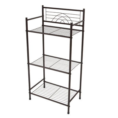 1 of 3:Bath Bliss 3 Tier Storage Shelf in Oil Rubbed Bronze 