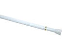 1 of 2:Tringle à rideau à tension réglable The Classic Touch, 45 à 71 cm, blanche 