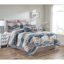 2 of 2:Diamonte 5 Piece Comforter Set 