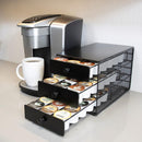 2 of 5:Nifty 3-Tier Holder & Storage, 54 K-Cups Pod Pack Capacity Rack Satin Finish, Black 