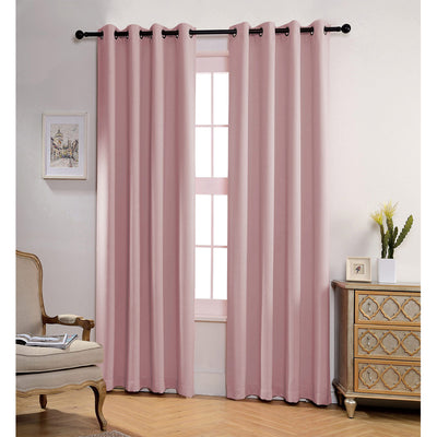 15 of 20:Jeannie Room Darkening Grommet Window Panel, 54x63 Inches 