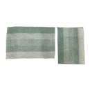 6 of 6:Premius Lina - Juego de alfombrillas de baño de chenilla con lazo de 2 piezas, 20 x 32, 17 x 24 pulgadas 