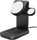 1 of 3:OtterBox 3-in-1 Wireless Charging Station 1.0 for MagSafe, Black, 15 Watts 