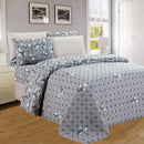 3 of 4:PREMIUS Mozzy Printed Wrinkle Free Microfiber Sheet Set 