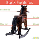 3 of 3:JOON Rocking Horse Pony, Dark Brown 