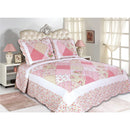 5 of 10:Juego de edredón reversible PREMIUS, patchwork floral 