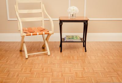 2 of 2:Carreaux de sol en vinyle auto-adhésifs Sterling Square Parquet 12x12 - 20 carreaux/20 pi2 