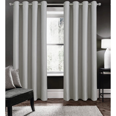 2 of 14:Apollo Fabric Solar Blackout Grommet Window Panel 