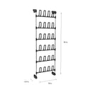 4 of 4:Neu Home 12 Pair Over the Door Shoe Rack 