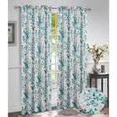 7 of 10:Brandy Jacquard Floral Rod Pocket Window Panel and Valance Treatment, All Sold Separately 