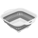 1 of 4:Passoire pliable Home Basics, grise 