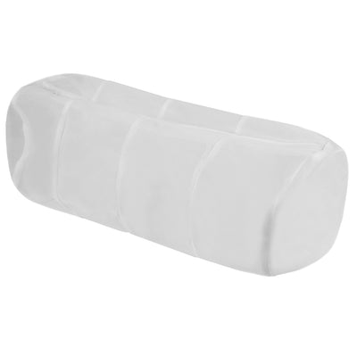 3 of 5:Sunbeam 4 Compartment Micro Mesh Wash Bag, White 