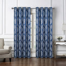3 of 4:Jensen Damask Lurex Grommets Window Panel, 54x84 Inches 