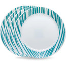 1 of 4:Corelle Everyday Expressions Dining Plates Set, Service for 4, Geometrica 
