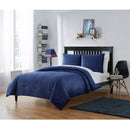 9 of 11:Olivia & Finn Plush Embossed Stars Flannel Plush Microfiber Kids Comforter Set 