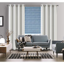 10 of 12:Mercer Printed Foil Room Darkening Grommet Window Panel, 54x84 Inches 