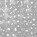 2 of 2:Home Basics Anti-Slip Pebble Bath Mat, Clear 