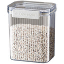 10 of 36:PREMIUS Plastic Food Storage Container, Rectangle, Clear-Natural 