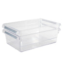 4 of 4:Kitchen Details 2 Pack Medium Refrigerator Storage Bins 