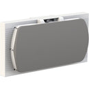 5 of 9:Ventilateur de fenêtre double Comfort Zone avec flux d'air réversible, pale de 7 pouces, blanc 