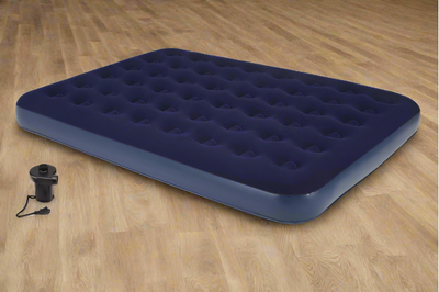 2 of 2:Second Avenue Collection Air Mattress with Electric Air Pump, Full 