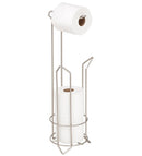1 of 3:Bath Bliss Toilet Paper Holder and Dispenser in Satin Nickel 