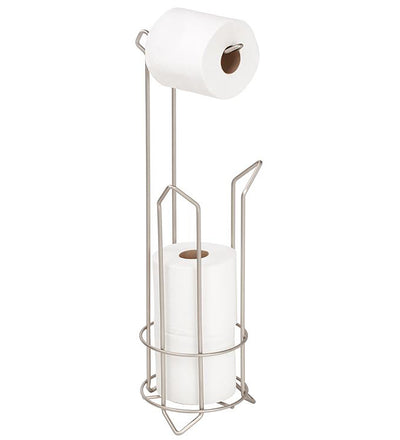 1 of 3:Bath Bliss Toilet Paper Holder and Dispenser in Satin Nickel 