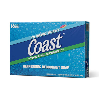 1 of 4:Coast Classic Original Scent Bar Soap, 4 Ounces, 16 Bars 